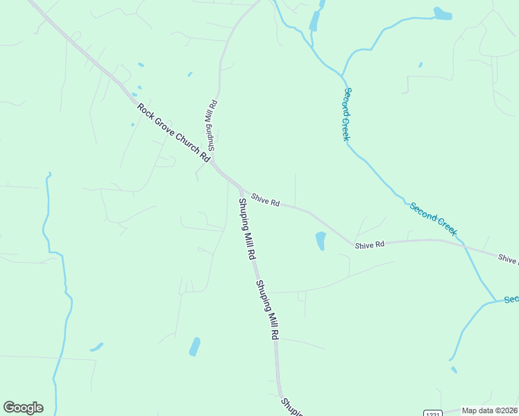 map of restaurants, bars, coffee shops, grocery stores, and more near 1145 Shuping Mill Road in Rockwell