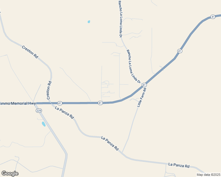 map of restaurants, bars, coffee shops, grocery stores, and more near 5757 Loma Verde Drive in Paso Robles