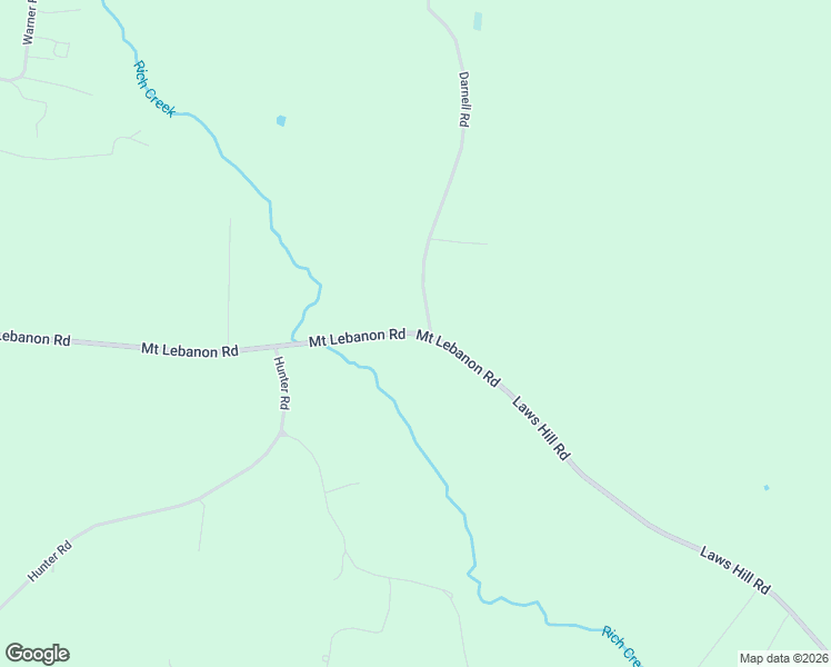 map of restaurants, bars, coffee shops, grocery stores, and more near 2520 Darnell Road in Lewisburg