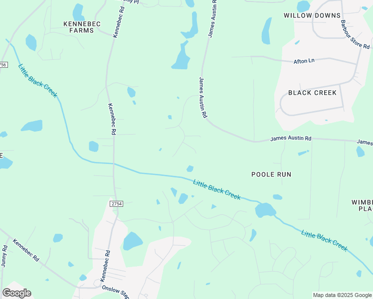 map of restaurants, bars, coffee shops, grocery stores, and more near 8821 Melvin Street in Wake County