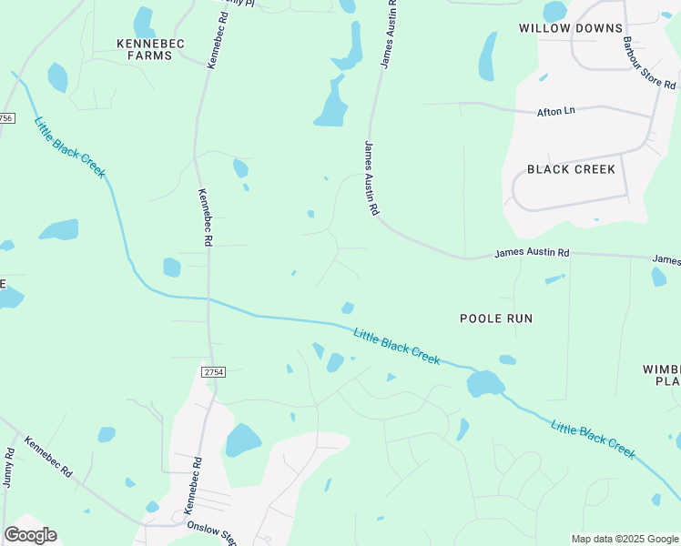 map of restaurants, bars, coffee shops, grocery stores, and more near 8821 Melvin Street in Wake County
