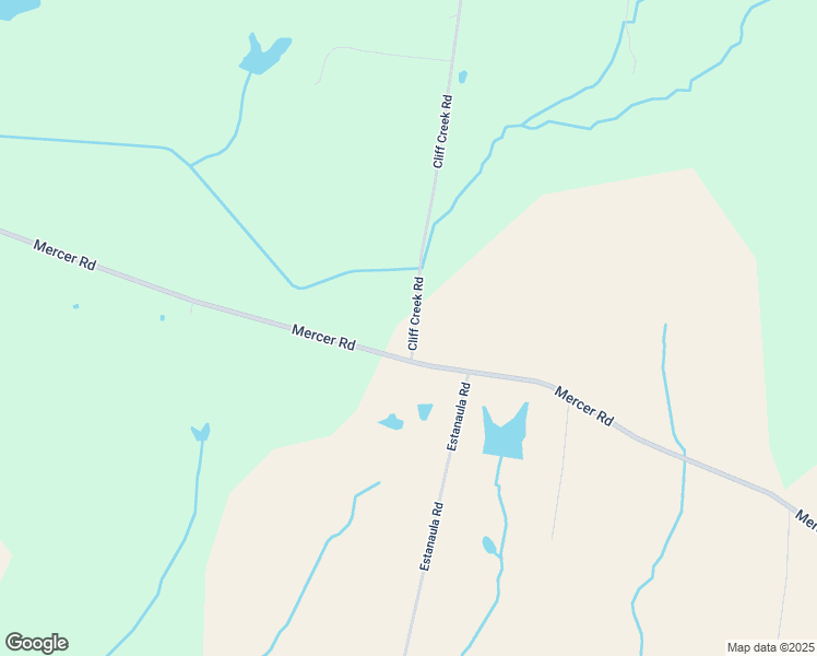 map of restaurants, bars, coffee shops, grocery stores, and more near 53 Cliff Creek Road in Brownsville