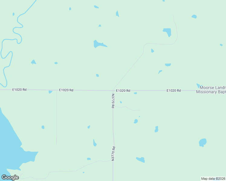 map of restaurants, bars, coffee shops, grocery stores, and more near E1020 Road in Okemah