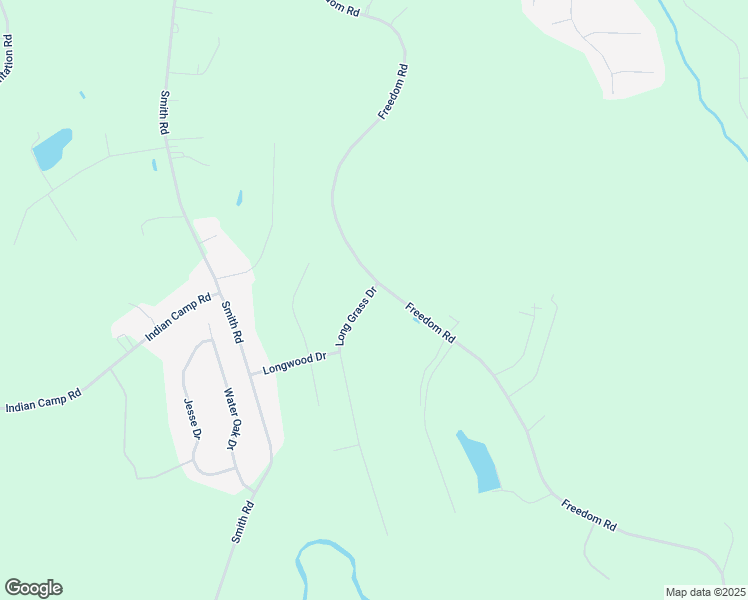 map of restaurants, bars, coffee shops, grocery stores, and more near 23 Long Grass Drive in Smithfield