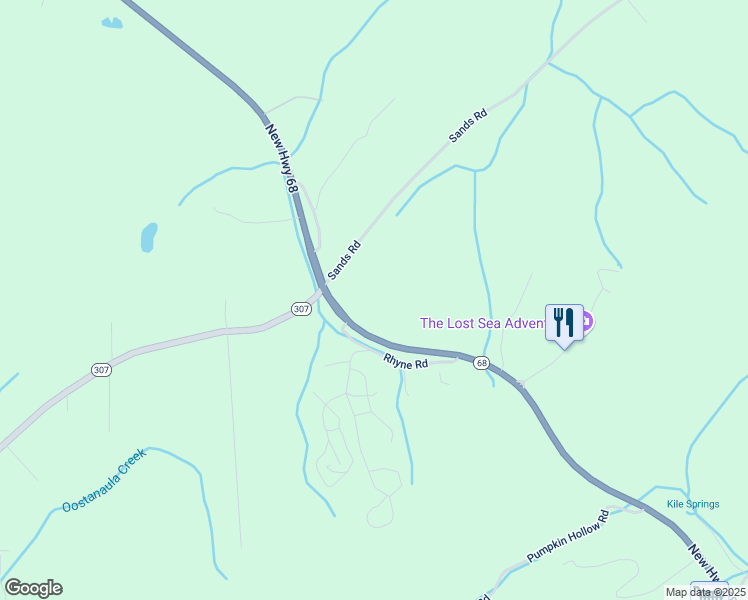 map of restaurants, bars, coffee shops, grocery stores, and more near 2696 New Highway 68 in Sweetwater