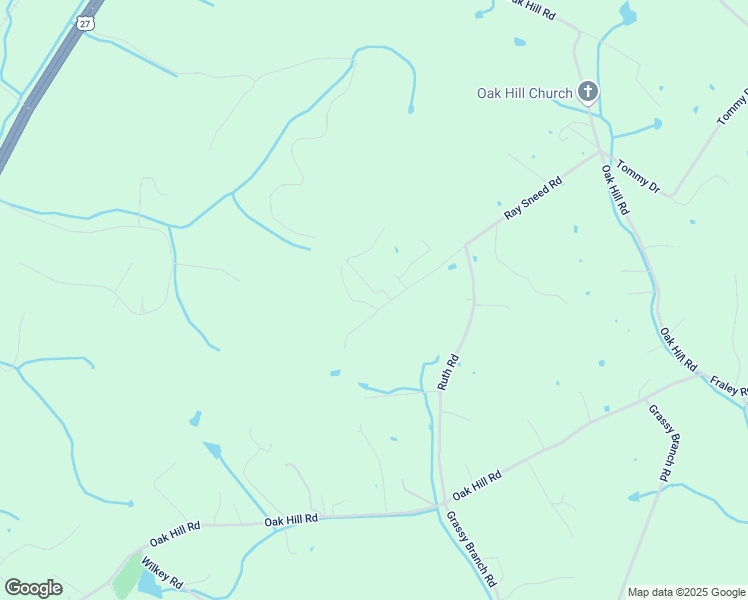 map of restaurants, bars, coffee shops, grocery stores, and more near 786 Ray Sneed Road in Dayton