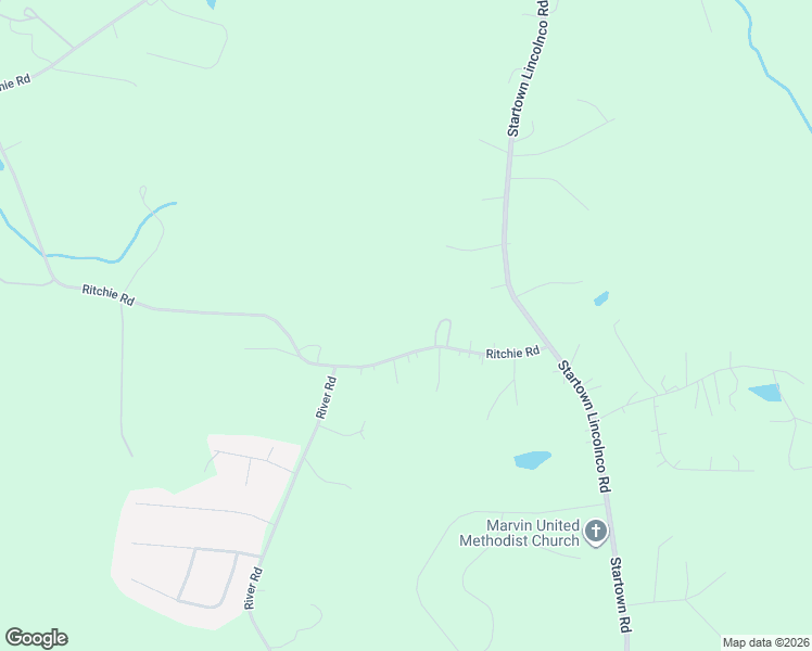 map of restaurants, bars, coffee shops, grocery stores, and more near 3570 Ritchie Road in Lincolnton