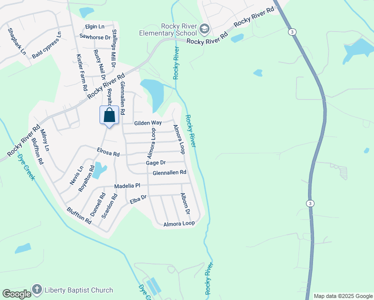 map of restaurants, bars, coffee shops, grocery stores, and more near 378 Almora Loop in Mooresville