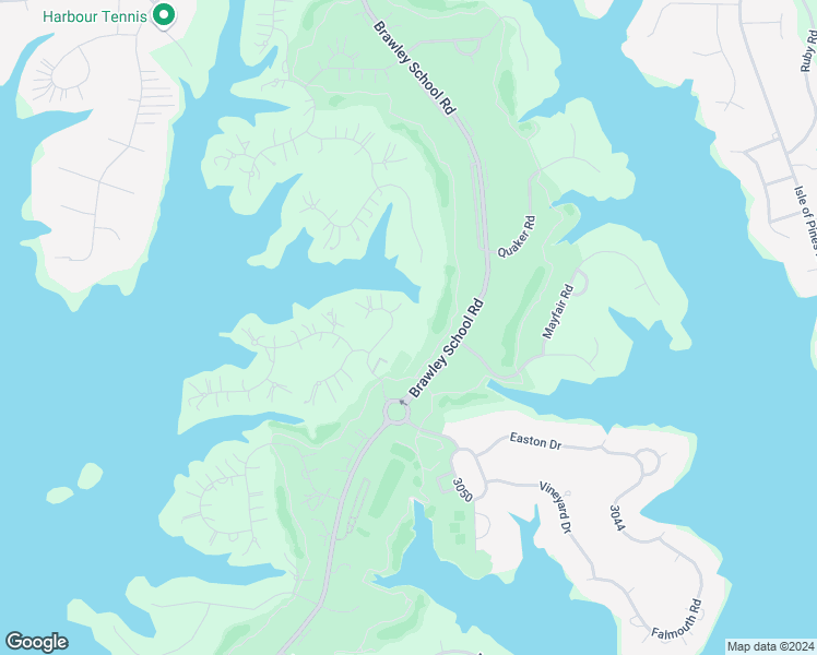 map of restaurants, bars, coffee shops, grocery stores, and more near 152 Polpis Drive in Mooresville