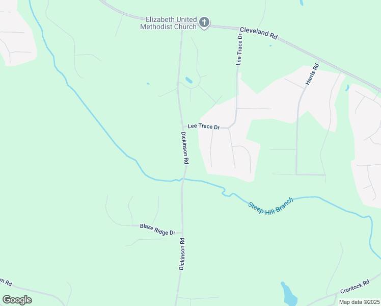 map of restaurants, bars, coffee shops, grocery stores, and more near 815 Dickinson Road in Smithfield