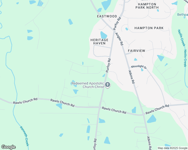 map of restaurants, bars, coffee shops, grocery stores, and more near 163 Gilmer Street in Harnett County