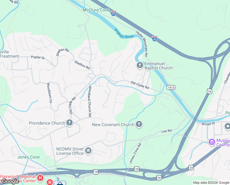 map of restaurants, bars, coffee shops, grocery stores, and more near 41 Camelot Drive in Clyde
