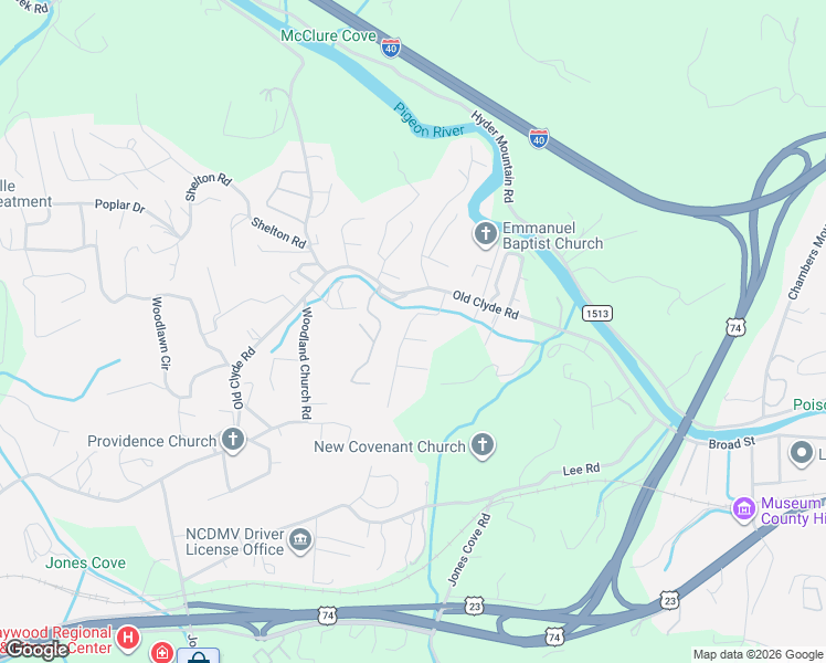 map of restaurants, bars, coffee shops, grocery stores, and more near 41 Camelot Drive in Clyde