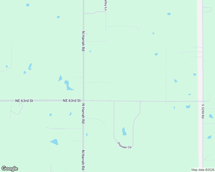 map of restaurants, bars, coffee shops, grocery stores, and more near 21355 Northeast 63rd Street in Harrah