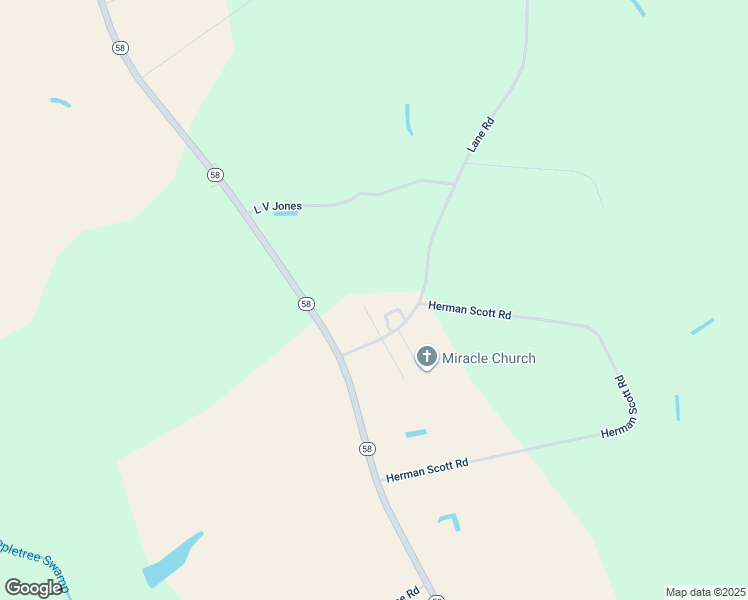 map of restaurants, bars, coffee shops, grocery stores, and more near 86 R Dons Road in Stantonsburg
