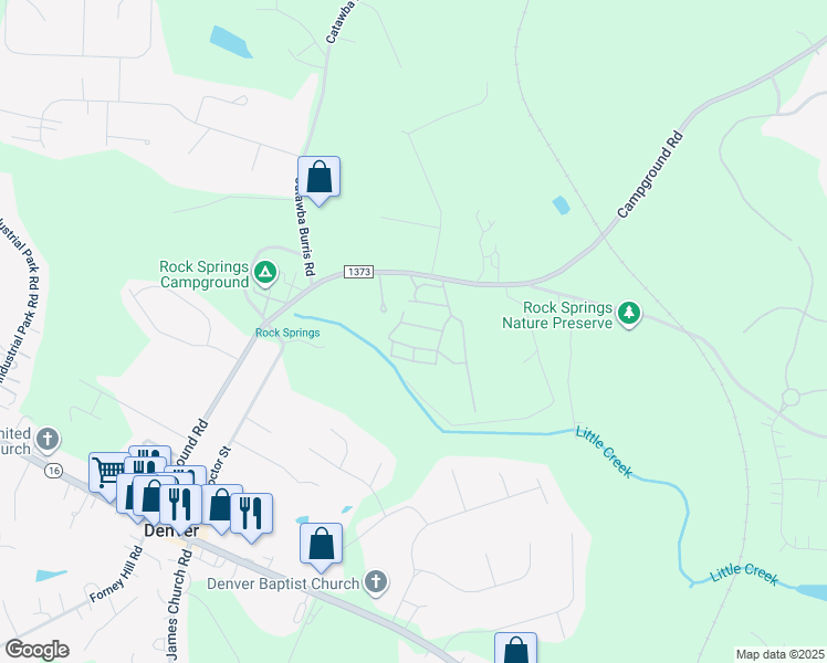 map of restaurants, bars, coffee shops, grocery stores, and more near 6508 Todd Lane in Denver