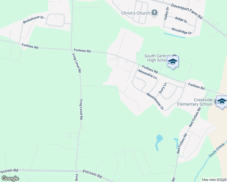 map of restaurants, bars, coffee shops, grocery stores, and more near 721 Gatewood Drive in Winterville