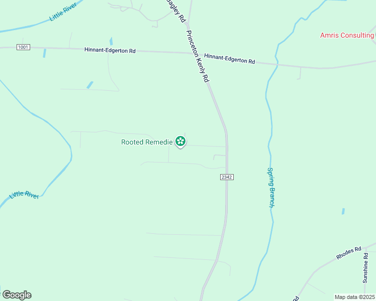 map of restaurants, bars, coffee shops, grocery stores, and more near 191 Fallingbrook Drive in Kenly