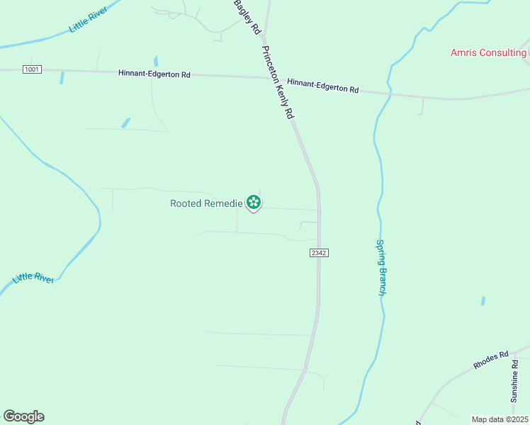 map of restaurants, bars, coffee shops, grocery stores, and more near 191 Fallingbrook Drive in Kenly