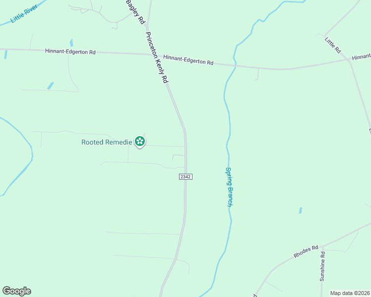 map of restaurants, bars, coffee shops, grocery stores, and more near 3994 Princeton Kenly Road in Kenly