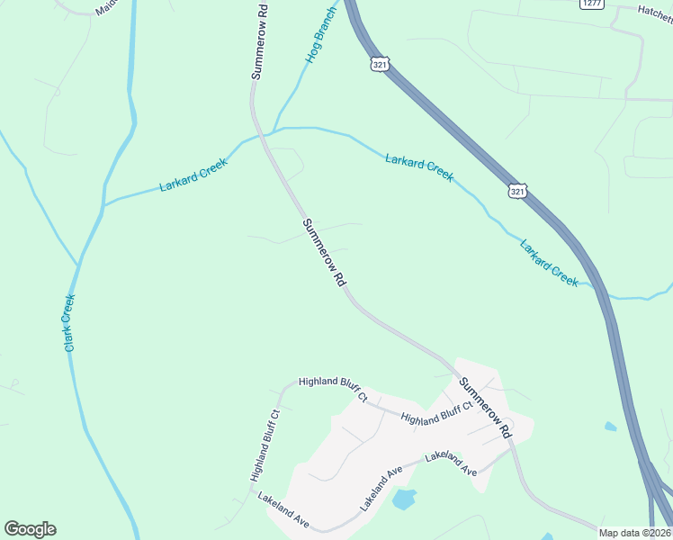 map of restaurants, bars, coffee shops, grocery stores, and more near 2961 Summerow Road in Lincolnton