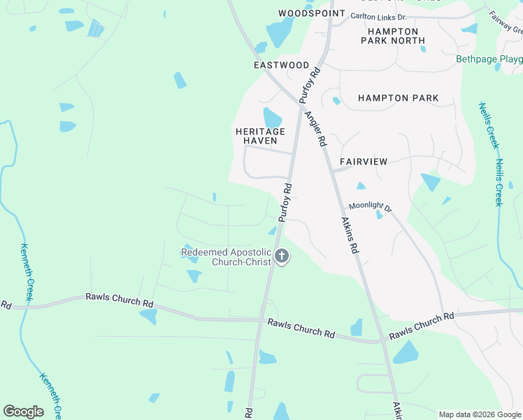 map of restaurants, bars, coffee shops, grocery stores, and more near 9440 Jenmar Drive in Fuquay-Varina