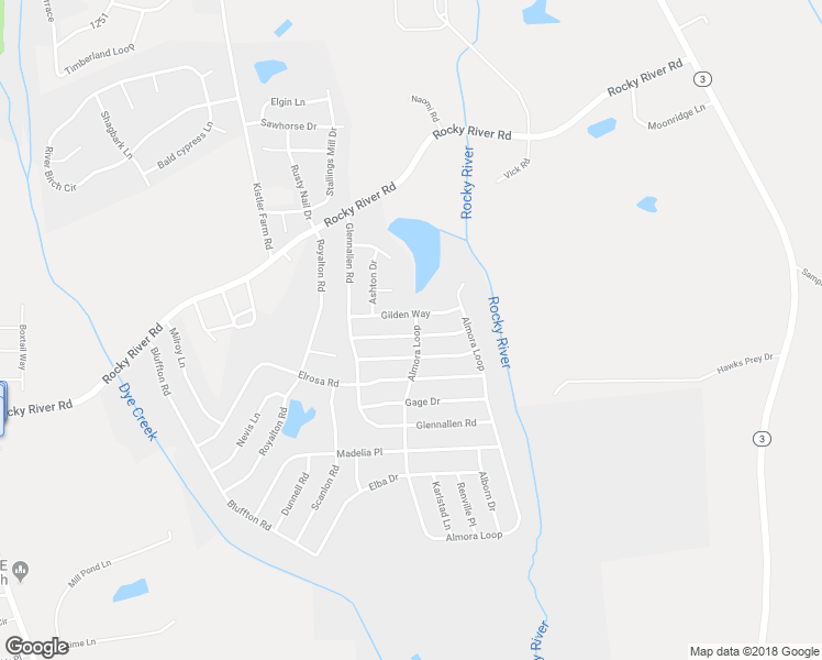 map of restaurants, bars, coffee shops, grocery stores, and more near 135 Millen Drive in Mooresville
