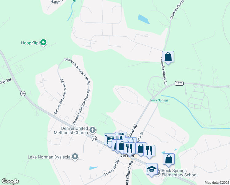 map of restaurants, bars, coffee shops, grocery stores, and more near 5168 Devonshire Road in Denver