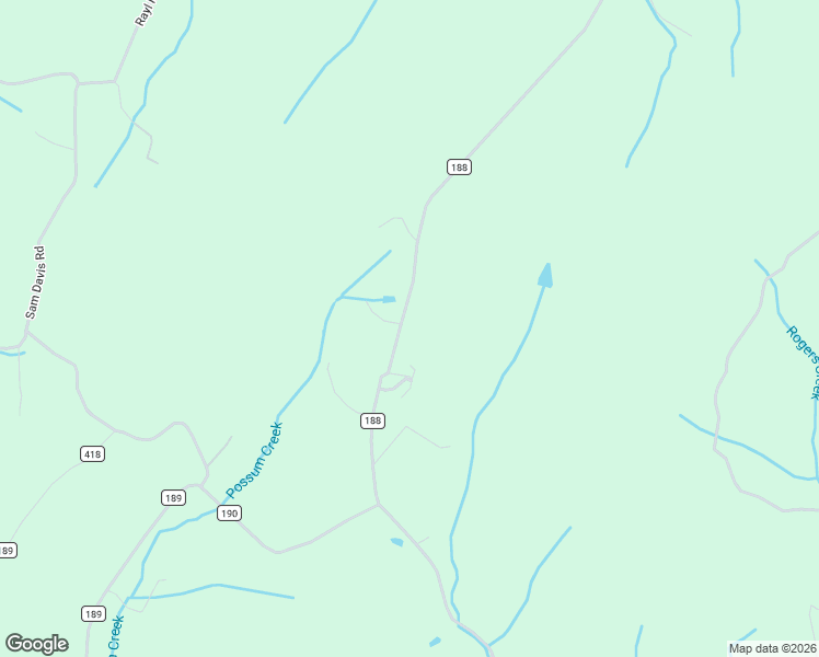 map of restaurants, bars, coffee shops, grocery stores, and more near 512 County Road 188 in Decatur