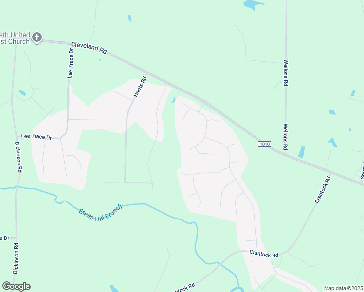 map of restaurants, bars, coffee shops, grocery stores, and more near 150 Hickory Nut Drive in Smithfield