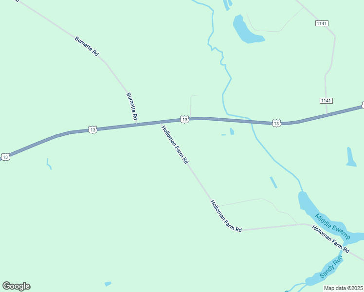 map of restaurants, bars, coffee shops, grocery stores, and more near 163 Holloman Farm Road in Farmville