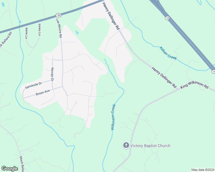 map of restaurants, bars, coffee shops, grocery stores, and more near 4883 Kemp Dellinger Road in Maiden