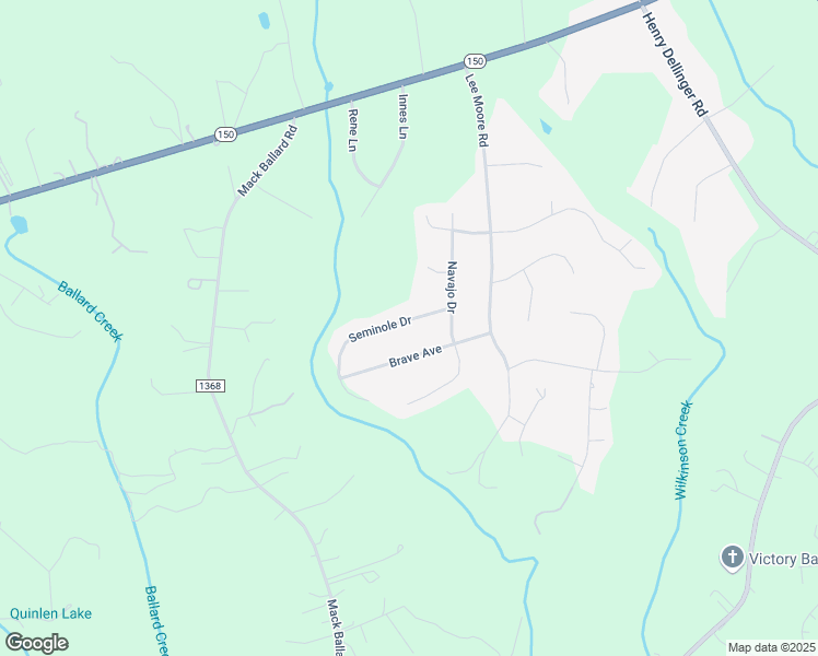 map of restaurants, bars, coffee shops, grocery stores, and more near 3554 Seminole Drive in Maiden