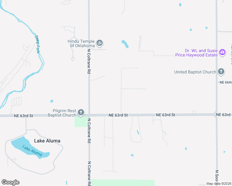 map of restaurants, bars, coffee shops, grocery stores, and more near 6517 Rifle Range Road in Oklahoma City