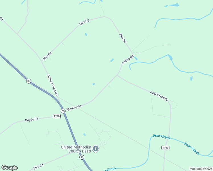 map of restaurants, bars, coffee shops, grocery stores, and more near Godley Road in Beaufort County
