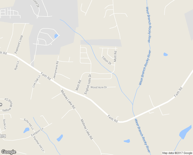 map of restaurants, bars, coffee shops, grocery stores, and more near 117 Hampshire Drive in Mooresville