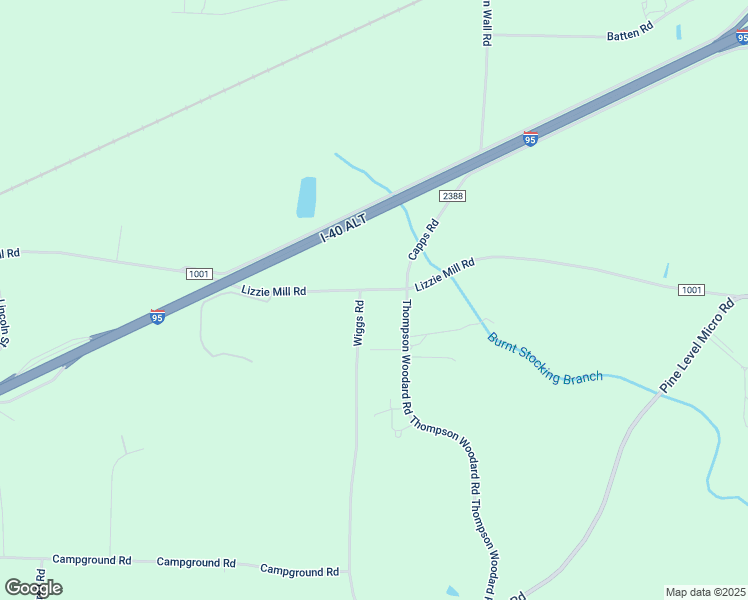 map of restaurants, bars, coffee shops, grocery stores, and more near 2716 Lizzie Mill Road in Selma