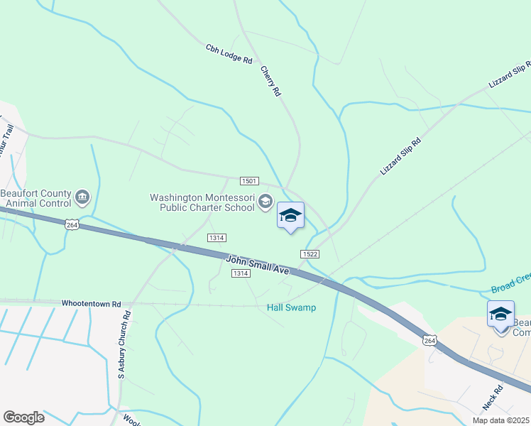 map of restaurants, bars, coffee shops, grocery stores, and more near 2330 Old Bath Highway in Washington