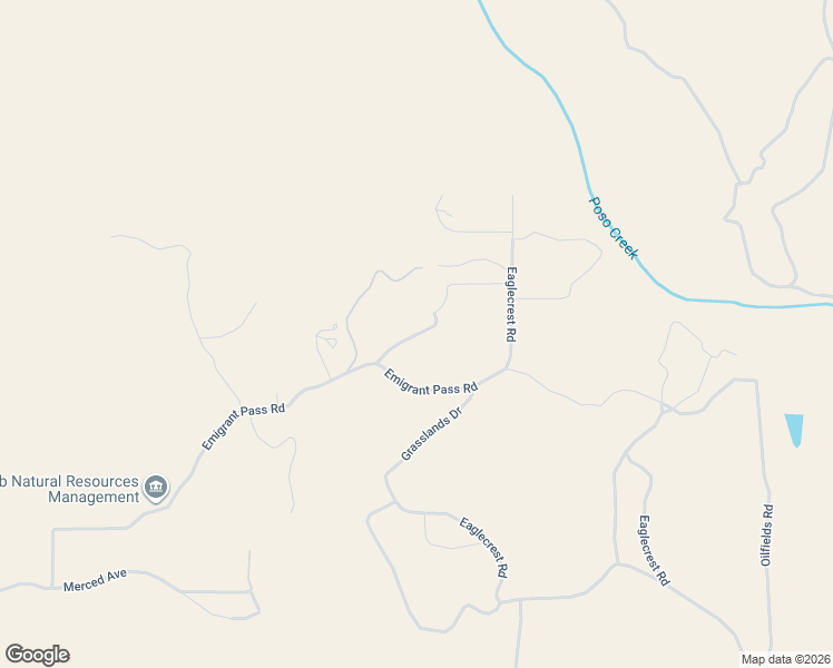 map of restaurants, bars, coffee shops, grocery stores, and more near 892 Emigrant Pass Road in Bakersfield