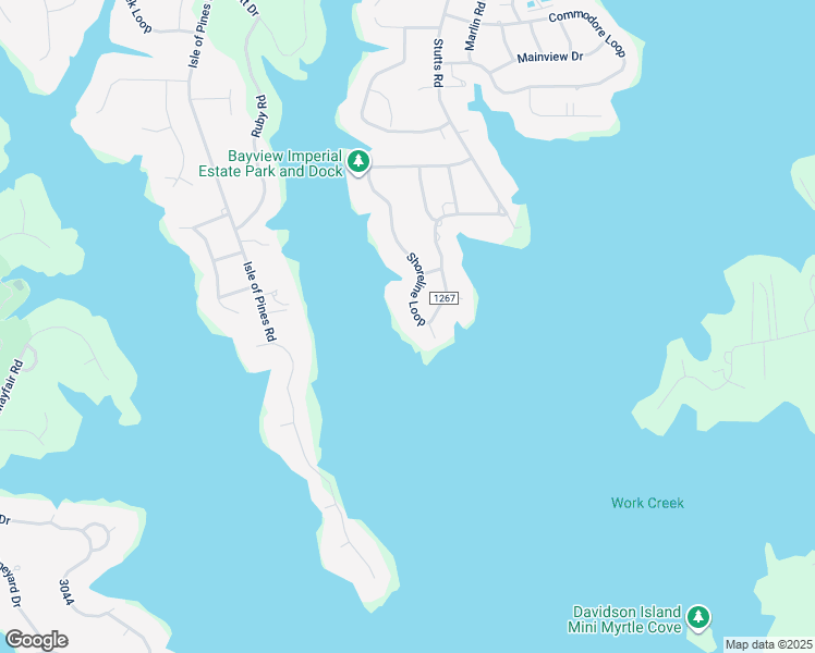 map of restaurants, bars, coffee shops, grocery stores, and more near 258 Shoreline Loop in Mooresville