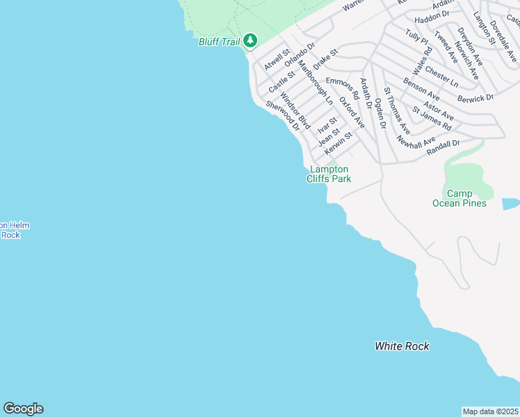 map of restaurants, bars, coffee shops, grocery stores, and more near Londonderry Lane in Cambria