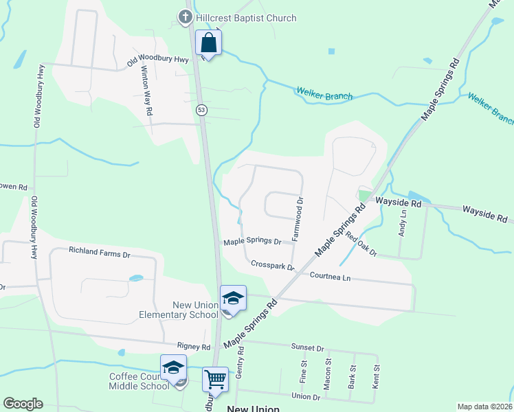 map of restaurants, bars, coffee shops, grocery stores, and more near 115 Meadowland Court in Manchester