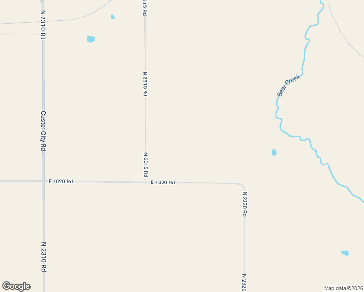 map of restaurants, bars, coffee shops, grocery stores, and more near 23165 East 1020 Road in Clinton