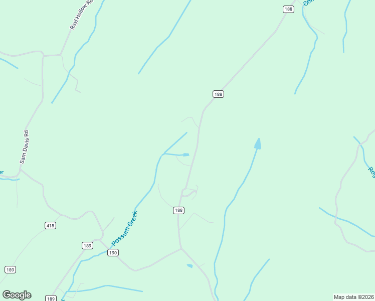 map of restaurants, bars, coffee shops, grocery stores, and more near 512 County Road 188 in Decatur