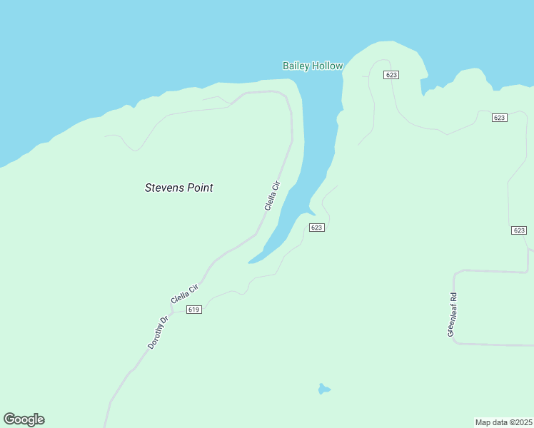 map of restaurants, bars, coffee shops, grocery stores, and more near 664 Clella Circle in Bee Branch