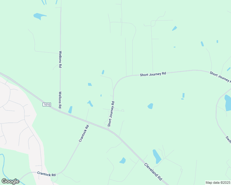 map of restaurants, bars, coffee shops, grocery stores, and more near 1001 Short Journey Road in Smithfield