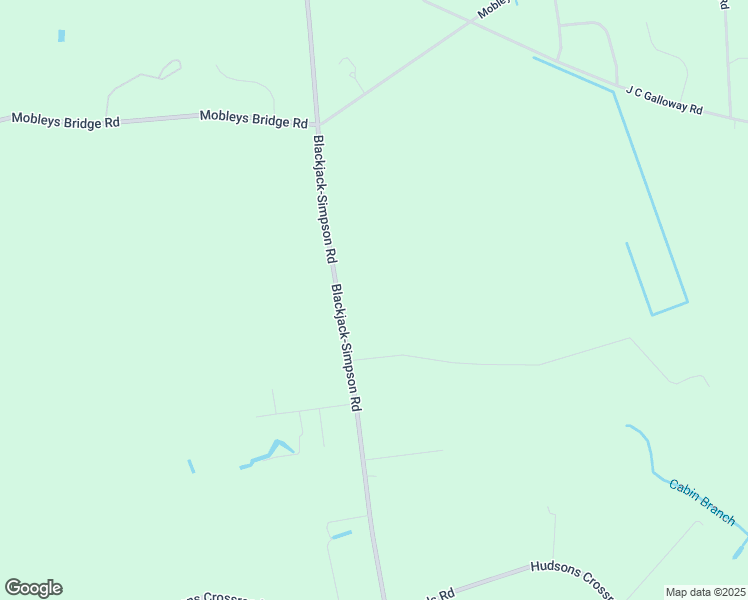 map of restaurants, bars, coffee shops, grocery stores, and more near Blackjack-Simpson Road in Ayden