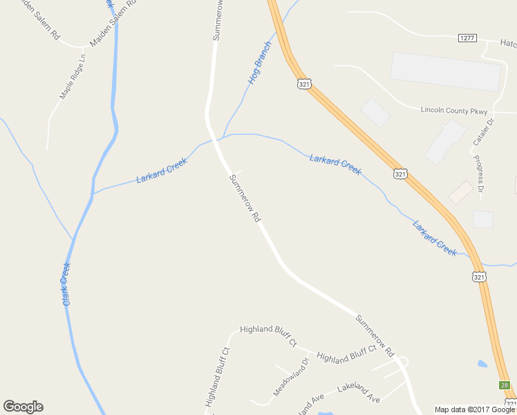 map of restaurants, bars, coffee shops, grocery stores, and more near 3234 Summerow Road in Lincolnton