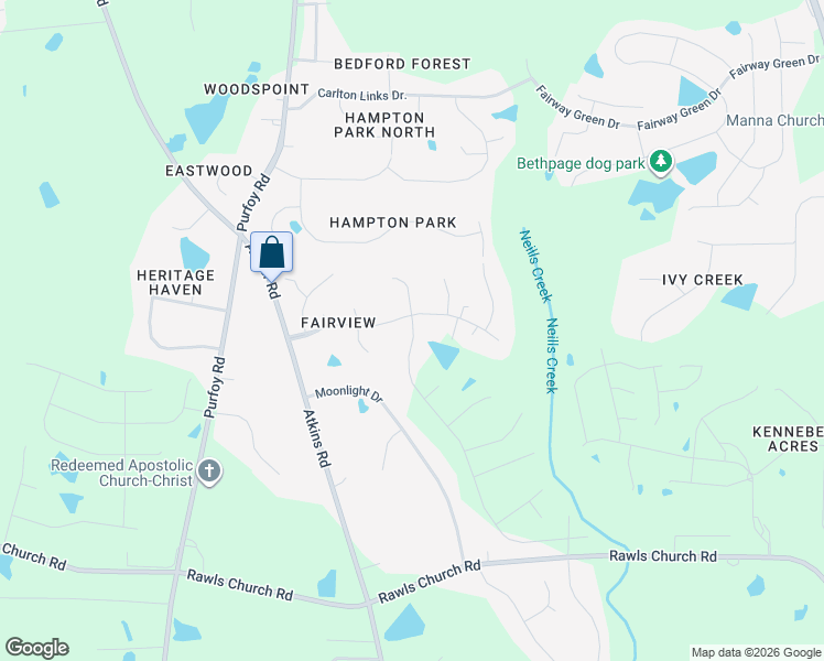 map of restaurants, bars, coffee shops, grocery stores, and more near 8524 Kenridge Lane in Fuquay-Varina