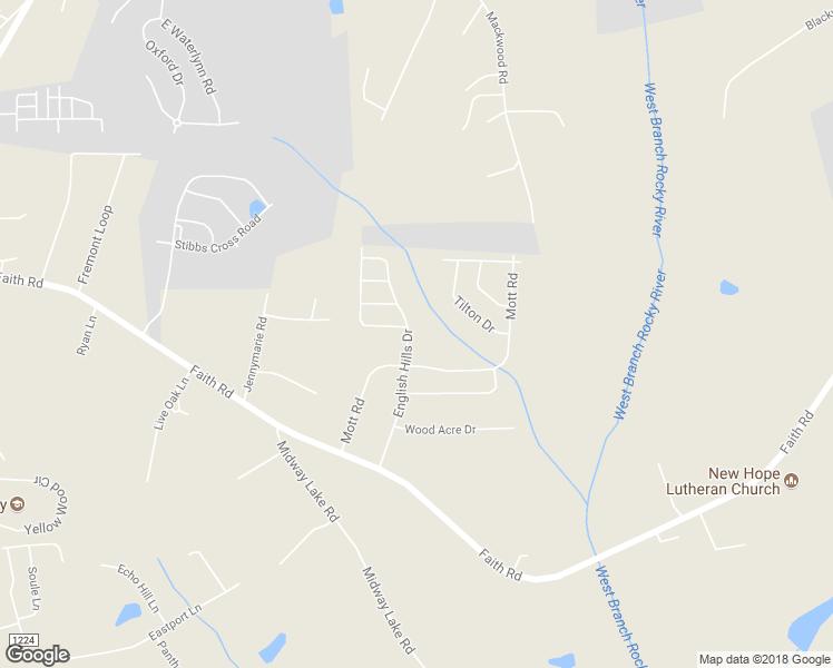 map of restaurants, bars, coffee shops, grocery stores, and more near 174 English Hills Drive in Mooresville
